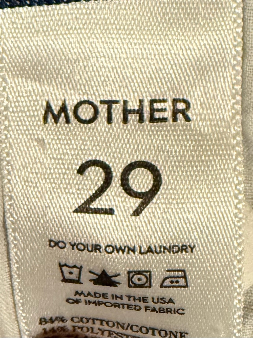 NWOT MOTHER “The Curfew - Blue Skies and Promises” Flare Jeans - Size 29 - Picture 2 of 5
